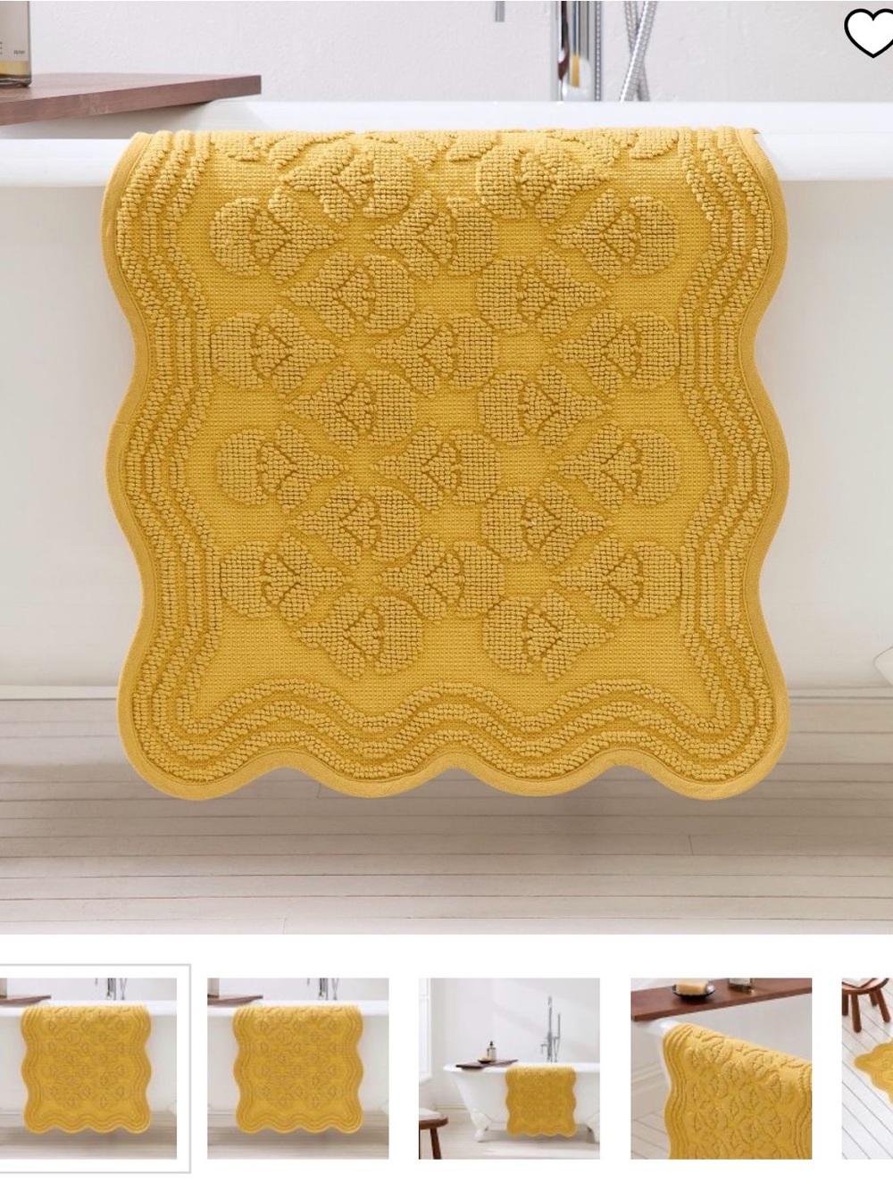 2 Thistle Jacquard Bath Mats by West Elm - Picture 2 of 2